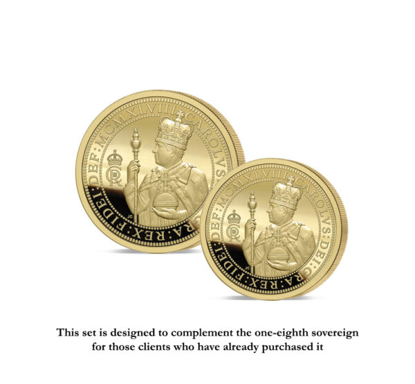The 2024 King’s Birthday Carolean Gold Fractional Infill Sovereign Set