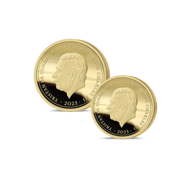 The 2025 Earl’s Inspiring Britons Gold Fractional Infill Sovereign Set - Image 2