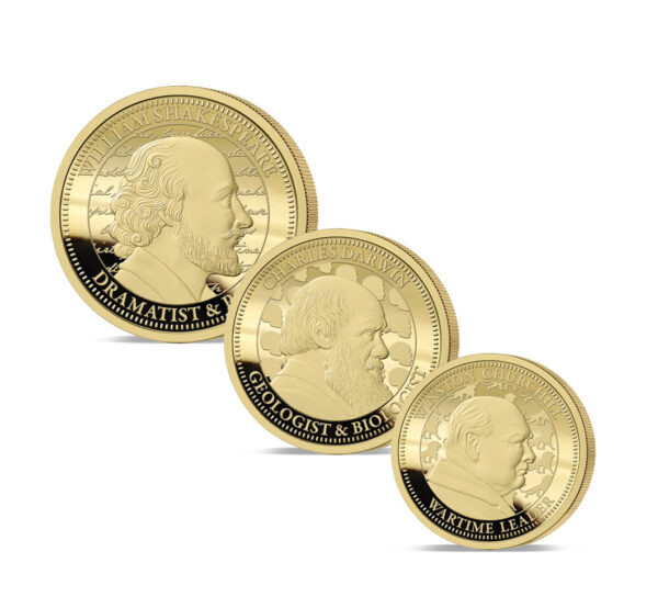 The 2025 Earl’s Inspiring Britons Gold Fractional Sovereign Set