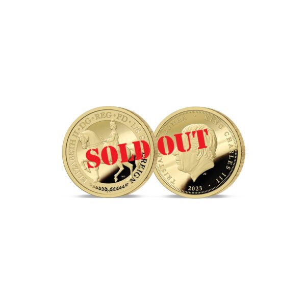 The 2023 Queen Elizabeth II Coronation Anniversary Gold One Eighth Sovereign