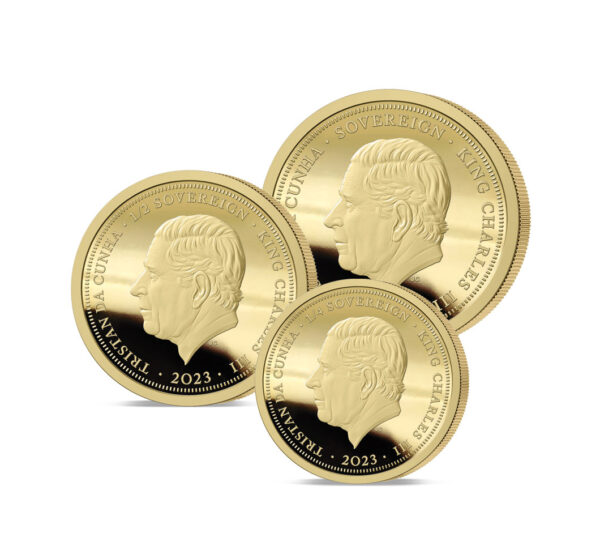 The 2023 Prince and Princess of Wales Gold Prestige Infill Sovereign Set - Image 2