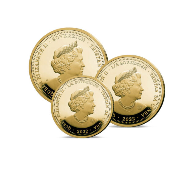 The 2022 Queen Elizabeth II Tribute Gold Prestige Infill Sovereign Set - Image 3