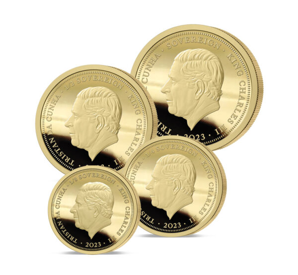 The 2023 Prince and Princess of Wales Gold Prestige Sovereign Set - Image 3