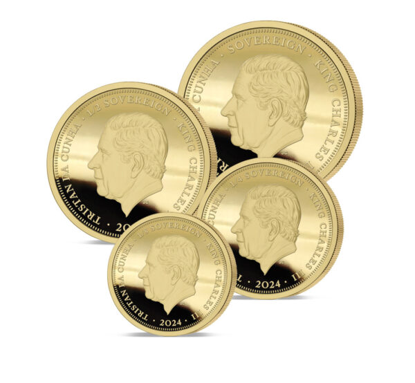 The 2024 King’s Birthday Carolean Gold Prestige Sovereign Proof Set - Image 3