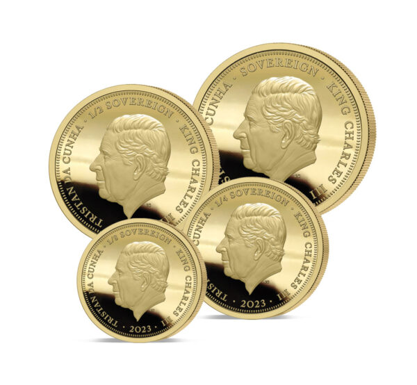 The 2023 King Charles III 75th Birthday Gold Prestige Sovereign Proof Set
