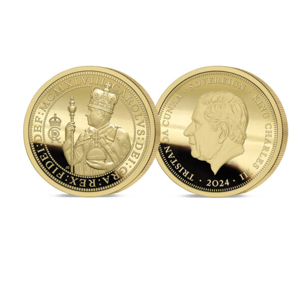 The 2024 King’s Birthday Carolean Gold Sovereign